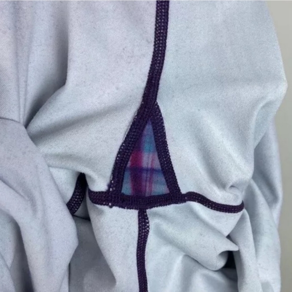 Gymshark Harlequin Capri Leggings Purple Tie Dye M - Picture 4 of 7